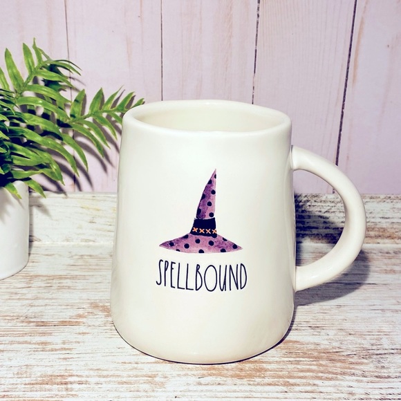 Rae Dunn SPELLBOUND witch hat and legs mug - Picture 2 of 7